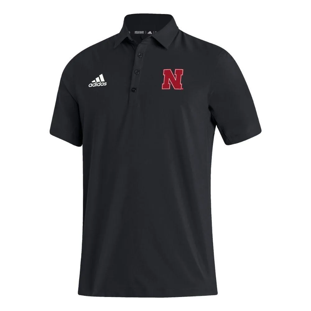 Huskers | Nebraska Adidas Stadium Coaches Polo Alumni Hall