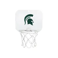  Spartans | Michigan State Basketball Hoop With Foam Ball | Alumni Hall