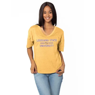 Lsu | University Girl Happy Stadium Stack Tee Alumni Hall