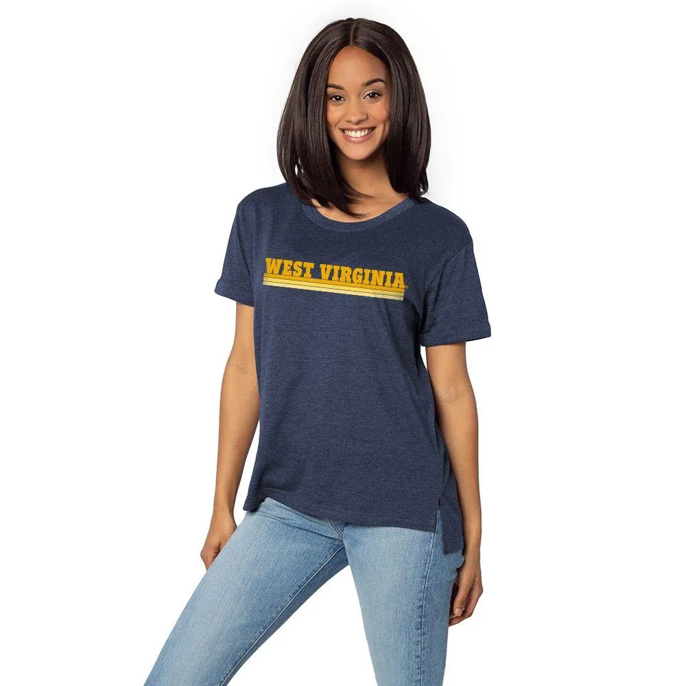 Wvu | West Virginia University Girl Must Have Block Fade Tee Alumni Hall