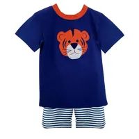 Ahs | Ishtex Kids Tiger Short Set Alumni Hall