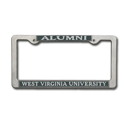 Wvu | West Virginia Alumni Pewter License Plate Frame | Alumni Hall