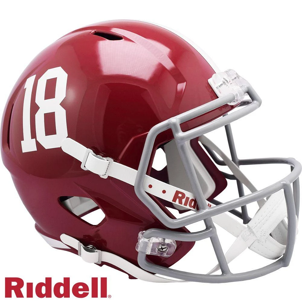 Alabama #18 Speed Replica Helmet