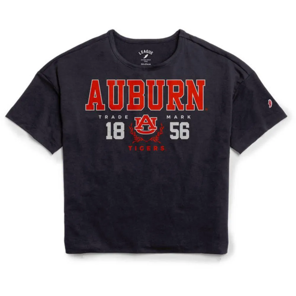 Auburn League All Day Boxy Bay Leaf Tee