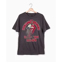 Razorbacks | Arkansas Livy Lu Women's The Rolling Stones Rock Em ' Hogs Thrifted Tee Alumni Hall