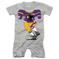 Lsu | Infant Football Player Romper Alumni Hall