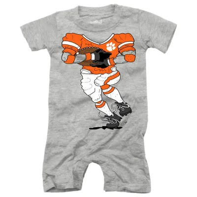 Clemson | Infant Football Player Romper Alumni Hall