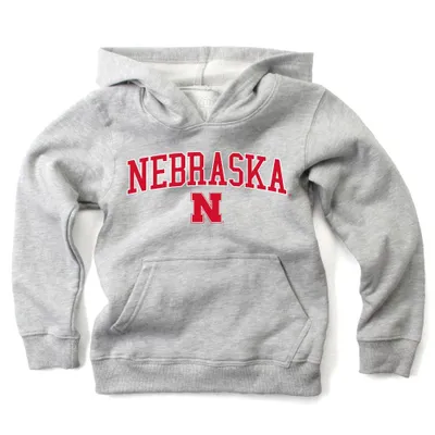 Officially Licensed Men's Nebraska Huskers Arch & Logo Sweatshirt