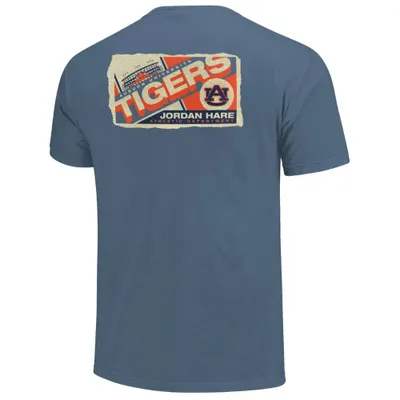 Aub | Auburn Stadium Ticket Mascot Comfort Colors Tee Alumni Hall