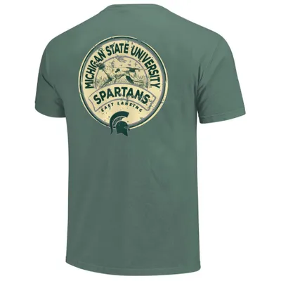 Spartans | Michigan State Hunting Dog Ducks Comfort Colors Tee Alumni Hall