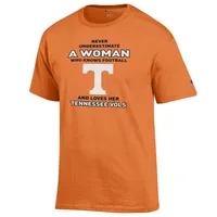 Vols | Tennessee Champion Women's Never Underestimate Tee Alumni Hall