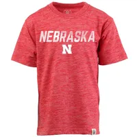 Huskers | Nebraska Youth Cloudy Yarn Tee Alumni Hall