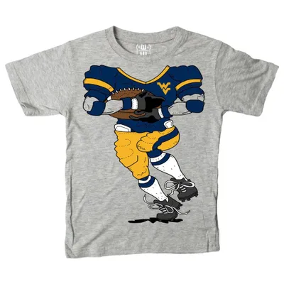 Wvu | West Virginia Toddler Football Player Tee Alumni Hall