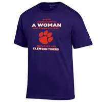 Clemson | Champion Women's Knows And Loves Football Tee Alumni Hall