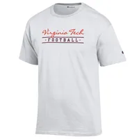 Hokies | Virginia Tech Champion Women's Script Bar Football Tee Alumni Hall