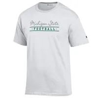 Spartans | Michigan State Champion Women's Script Bar Football Tee Alumni Hall