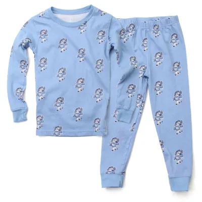 Unc | Carolina Kids Pj Set Alumni Hall