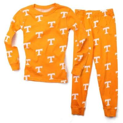 Vols | Tennessee Toddler Pj Set Alumni Hall