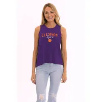 Clemson | Hannah High Neck Tank Alumni Hall