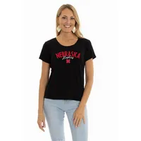 Huskers | Nebraska Scarlett Scoop Neck Tee Alumni Hall