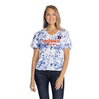 Aub | Auburn Faye Flutter Sleeve V- Neck Tee Alumni Hall