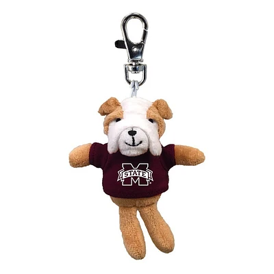 Mississippi State Bulldog Plush 4.5