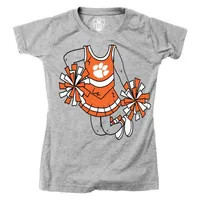 Clemson | Toddler Cheerleader Tee Alumni Hall