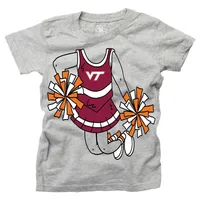 Hokies | Virginia Tech Toddler Cheerleader Tee Alumni Hall