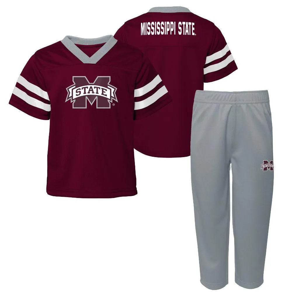 Bulldogs | Mississippi State Gen2 Toddler Redzone Jersey Pant Set Alumni Hall