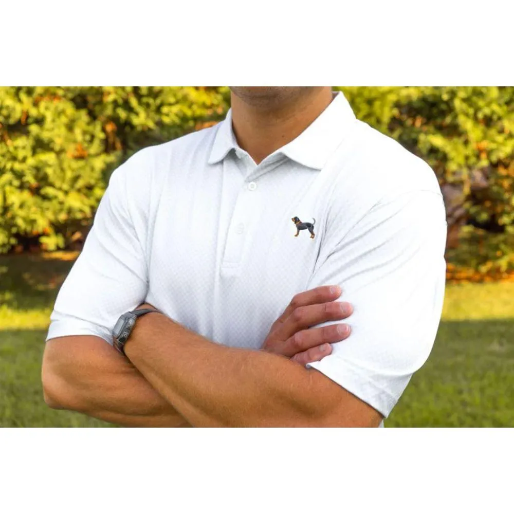 Volunteer Traditions Bluetick Checkerboard Polo