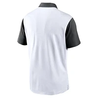 Alabama Nike Campus Pattern Chest Stripe Polo