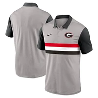 Georgia Nike Campus Pattern Chest Stripe Polo