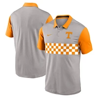 Tennessee Nike Campus Pattern Chest Stripe Polo