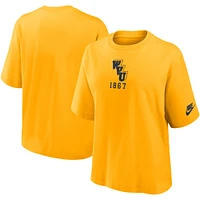 West Virginia Nike Women's Retro Boxy Tee