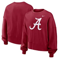 Alabama Nike Women's Essential Fleece Crew