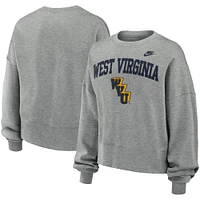 West Virginia Nike Women's Retro Fleece Crew