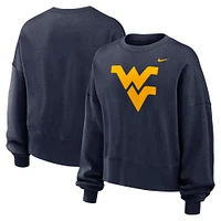 West Virginia Nike Women's Essential Fleece Crew