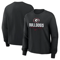 Georgia Nike Women's Cotton Boxy Long Sleeve Tee