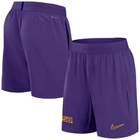 LSU Nike Dri-Fit Woven Sideline Shorts