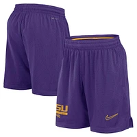 LSU Nike Dri-fit Sideline Mesh Shorts