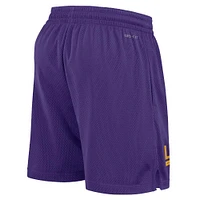 LSU Nike Dri-fit Sideline Mesh Shorts