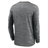 Alabama Nike Dri-Fit Velocity Sideline Long Sleeve Tee