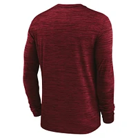 Alabama Nike Dri-Fit Velocity Sideline Long Sleeve Tee