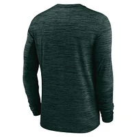 Michigan State Nike Dri-Fit Sideline Velocity Long Sleeve Tee