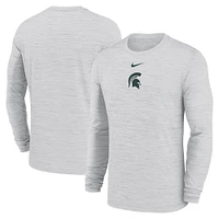 Michigan State Nike Dri-Fit Velocity Sideline Long Sleeve Tee