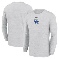 Kentucky Nike Dri-Fit Velocity Sideline Long Sleeve Tee
