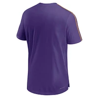 LSU Nike Dri-Fit Sideline UV Coach Top