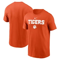 Clemson Nike Dri-Fit Cotton Sideline Team Issue Tee