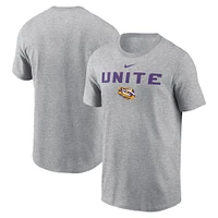 LSU Nike Dri-Fit Cotton Sideline Team Issue Tee