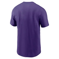 LSU Nike Dri-Fit Cotton Sideline Team Issue Tee
